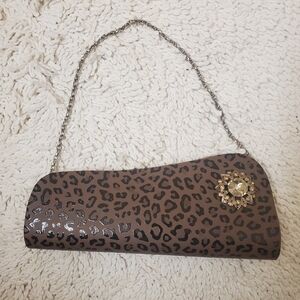Leopard Print Shouler Purse